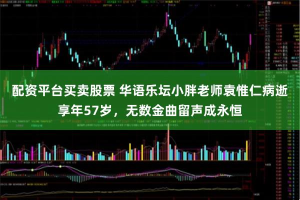配资平台买卖股票 华语乐坛小胖老师袁惟仁病逝享年57岁，无数金曲留声成永恒