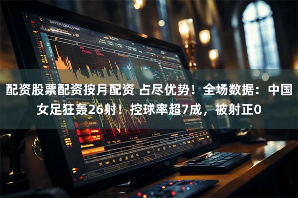 配资股票配资按月配资 占尽优势！全场数据：中国女足狂轰26射！控球率超7成，被射正0